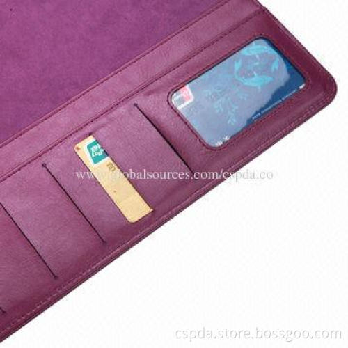 PU Stand Card Slots Case for Samsung Galaxy Note Pro 12 2-inch, Elastic Band Design